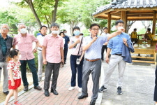 김일권 양산시장, 상북면서 찾아가는 현장시장실 운영