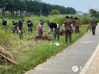 전주지역 수해복구 민·관·군 구슬땀