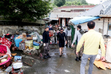 합천군 홍수피해 복구 총력…긴급복구 지원반 투입