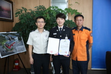 동해소방서 박학웅 소방교 강원도지사 표창