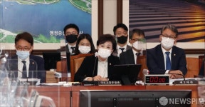 종합국정감사 출석한 김현미 국토부 장관
