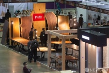 다양한 목재산업 제품들이 한자리에