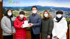 합천 쌍백초 전교학생회, 이웃돕기 성금 기탁