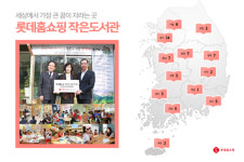 꿈을 키우세요 롯데홈쇼핑, 문화소외 지역에 작은 도서관 70호점 조성