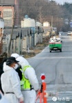 AI항원 검출...전면 출입 통제에 들어간 경주 천북면 산란계 농장