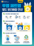 수원시, 공동주택 재활용품 중 투명 페트병 분리배출 안내