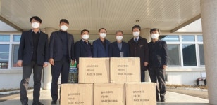 농협양양군지부·속초양양축협, 야생동물 퇴치 LED등 전달