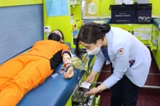 안산소방서 단체헌혈 참여...생명 나눔 캠페인 실천