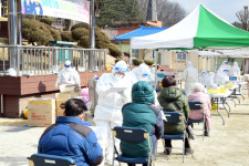 확진자 집중 발생 화천군 사내면 주민 전수검사