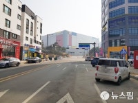 적막감 도는 평택 삼성전자 앞 상가