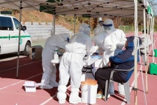 정선군 임계면서 교회발 9명 집단감염