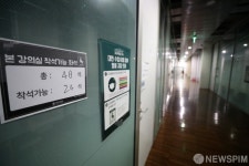 비대면 개강에 활기 잃은 강의실