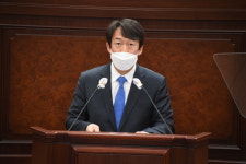 정준호 김해시의원 충혼탑 재조성·보훈단체 통합회관 건립해야