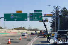 전북경찰청 12지구대, 호남선 삼례→여산 구간단속 카메라 설치