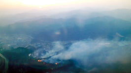 [종합] 홍천 성산리 산불 진화율 90%…이재민 4명 발생