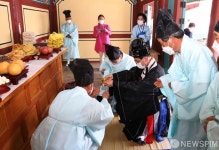 조선 실학파 미수 허목 선생 춘향대제 봉행