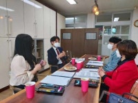 논산계룡교육지원청, 연무중 신규교사 수업 멘토링