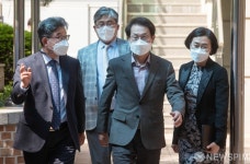 가재울중학교 방문하는 조희연 서울시교육감