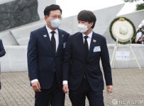 대화하는 이준석-송영길