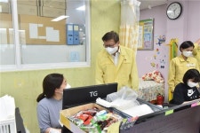 박형준 부산시장, 방역 일선 현장 점검