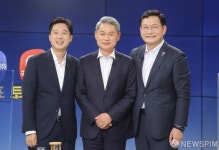 토론 배틀 나선 송영길 더불어민주당 - 이준석 국민의힘 대표