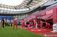 [사진] 대한민국 vs 뉴질랜드전 한국 축구 선수들 입장