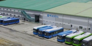 군산형 일자리, 전기차 산업 첫발…에디슨모터스 군산공장 준공식