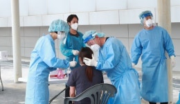 울진 유력기업 자회사 직원 1명 확진...구내 식당 운영중단