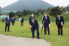 밀양시 삼랑진하남파크골프장 개장...9홀 규모 16억원 들여 조성