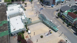 영동군 영동역 광장 탈바꿈...내년 10월 생명밀찰형 숲 조성