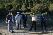 황현재 김해시의원 진례시례지구 도시개발사업 현장 점검