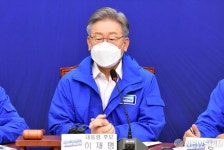 모두발언하는 이재명 더불어민주당 대선 후보