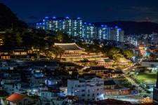 통영시 삼도수군통제영 야간경관조명 설치