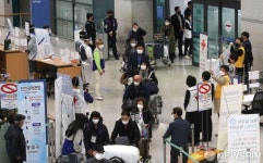 영주귀국하는 사할린동포들