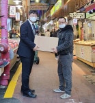 부산중기청·사하구, 전통시장 방역상황 합동 점검