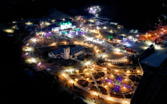 매일 밤 산타마을로 변신하는 임실치즈테마파크