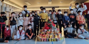 대전 서구 태권도장 원생들, 라면 272개 기부