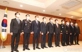 김부겸 국무총리, 차관급 임명장 수여식