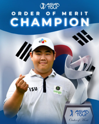 김주형, 아시안투어 상금왕 등극... 최종전 준우승