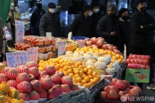 설 명절 대목 맞은 재래시장