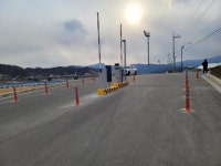 양양군, 남대천 둔치 주차장에 침수 알림시스템 구축