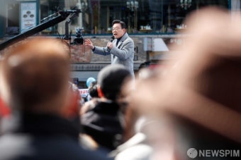 인천 유세나선 이재명 대선 후보