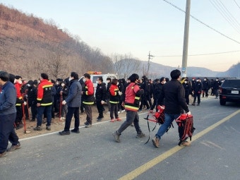 [2보] 의성 산불1단계 발령...진화헬기 14대 투입
