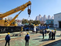 코레일 광주전남본부·호남철도차량정비단 열차탈선 복구 훈련