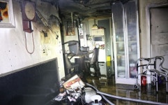 평택시내 아파트서 화재…홀로 있던 60대 남성 숨져