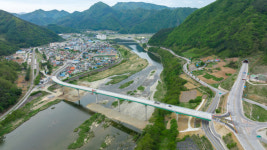 정선 지역최대 현안사업 정선 3교 공사 7월 초 전면 개통