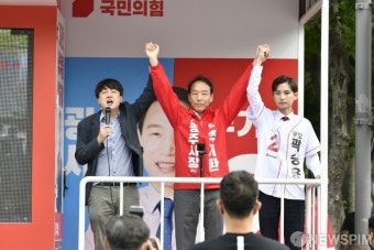 이준석, 광주서 지지호소