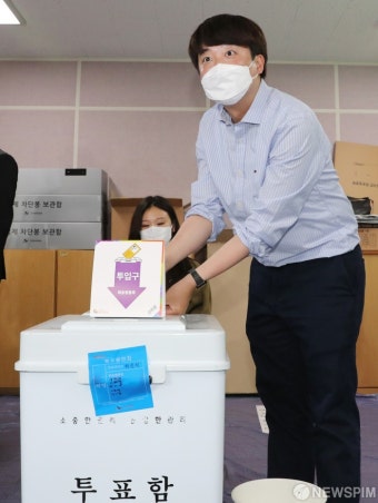 이준석 국민의힘 대표 '인천 계양에서 사전투표'