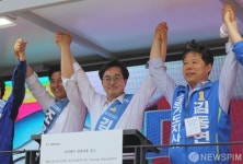 부천시 찾은 김동연 후보