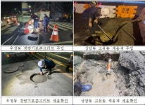 울산시, 우정동·성암동 노후하수관로 정비 완료…현장 맞춤형 공법